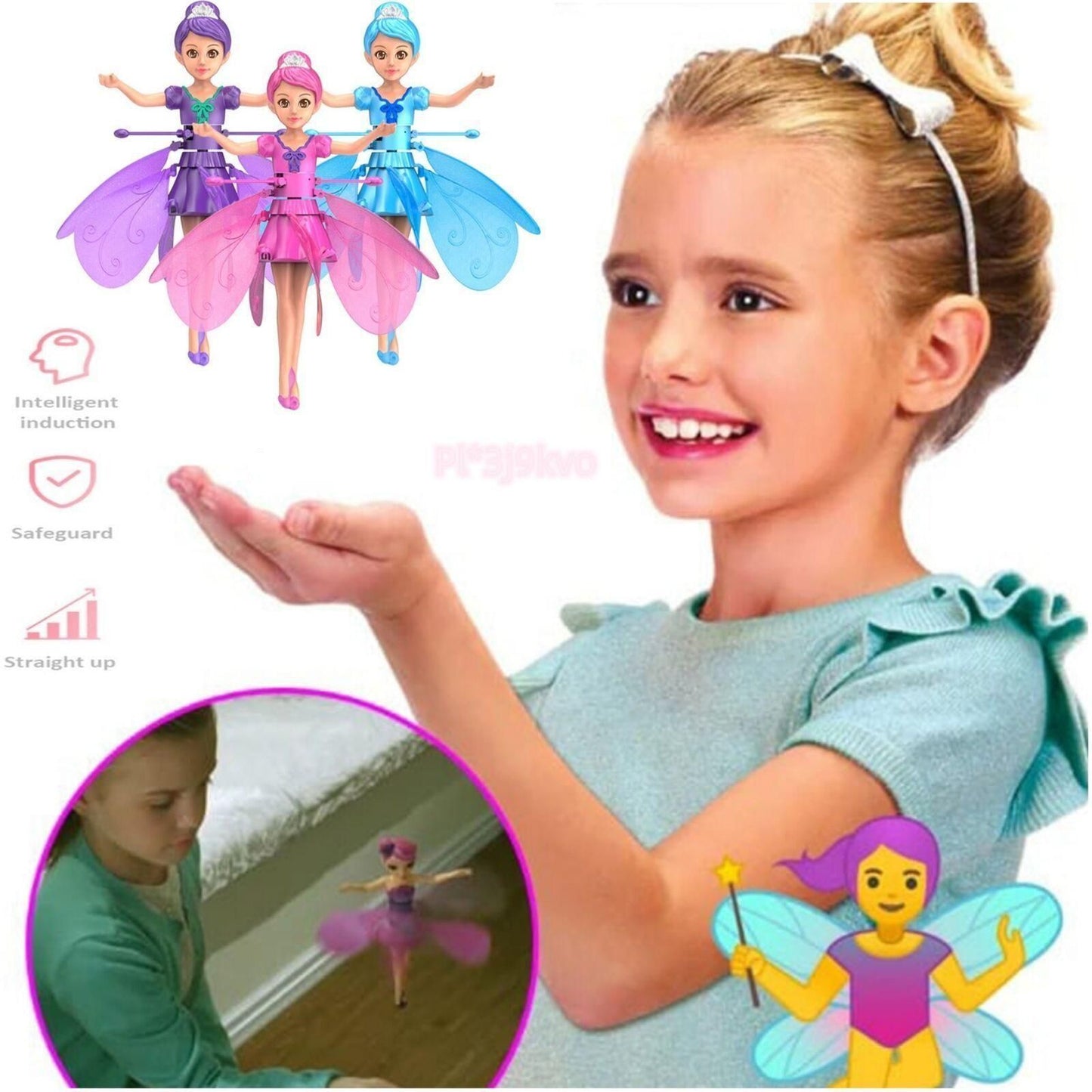 Magic Flying Fairy Princess Doll (Pack Of 1)